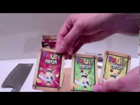 UnBoxingBoardGames: Fruit Ninja Card Game Overview