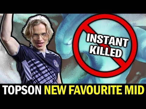 TOPSON Instant Kill MORPHLING with his New Favourite MID Dota 2