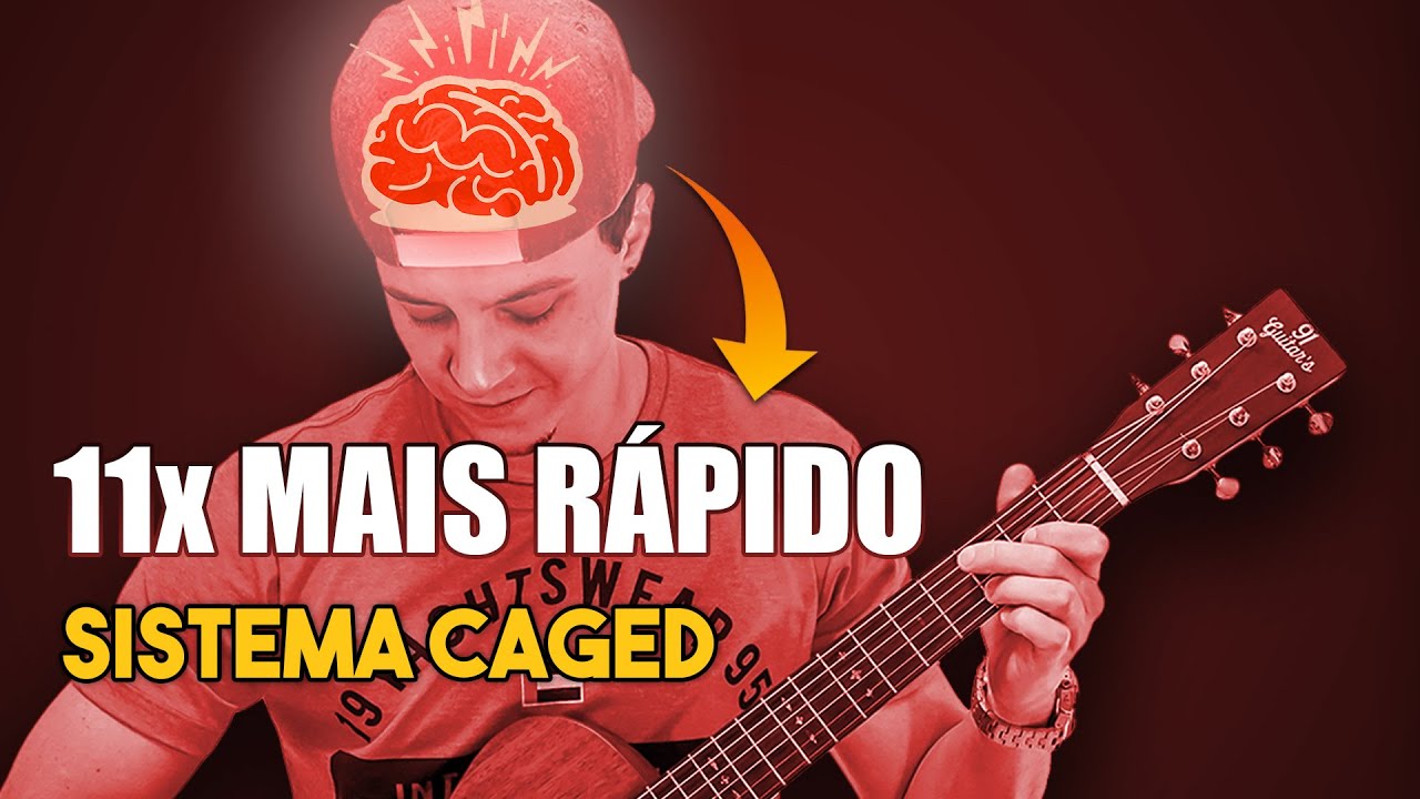 Decorar Acordes 11x Mais Rápido (Sistema CAGED)