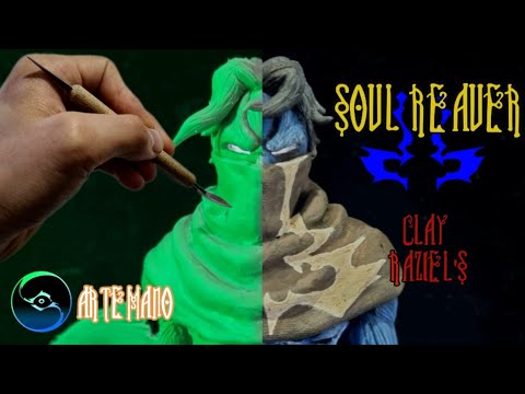 Sculpting RAZIEL (Legacy of Kain Soul Reaver)