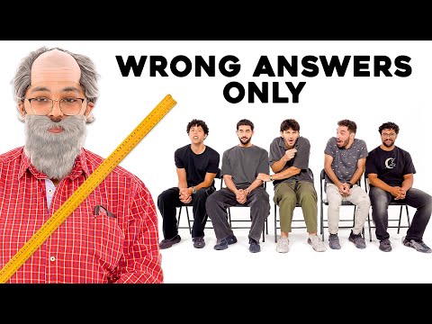 WRONG ANSWERS ONLY CHALLENGE