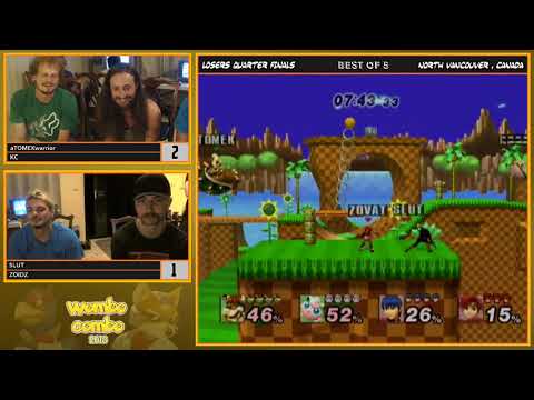 Wombo Combo 2018 | Doubles - Losers Quarter FInals - KC/aTOMEKwarrior vs SLUT/ZOIDZ