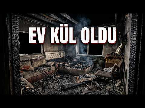 Bartın'da tek katlı ahşap ev yandı