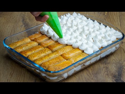 Mascarpone mit Kaffee mischen! 6 Zutaten für ein sensationelles Tiramisu!