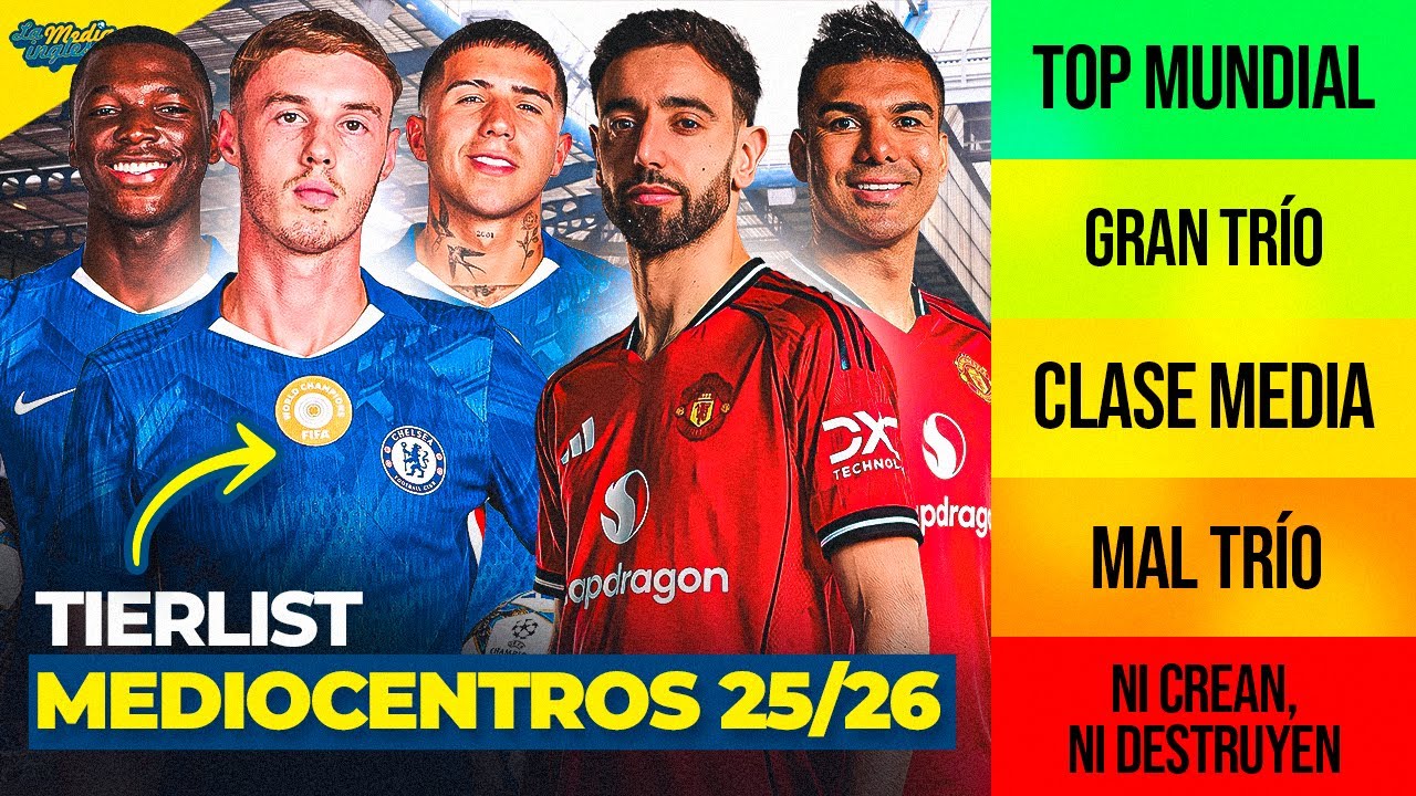 ¿CUÁL ES EL MEJOR CENTRO DEL CAMPO DE LA PREMIER LEAGUE? | TIERLIST