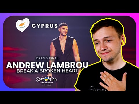 EL FUEGO ON STAGE! Andrew Lambrou - Break A Broken Heart CYPRUS at Eurovision 2023 Grand Final