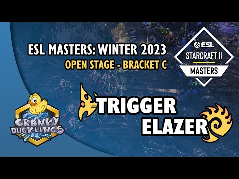 trigger vs Elazer - PvZ | ESL SC2 Masters: Winter 2023 - Open Stage | Dreamhack Atlanta