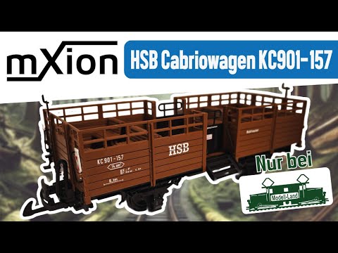 HSB Cabrio Car KC901-157: A must-have for every garden railway! 🚂 G scale new product from mXion