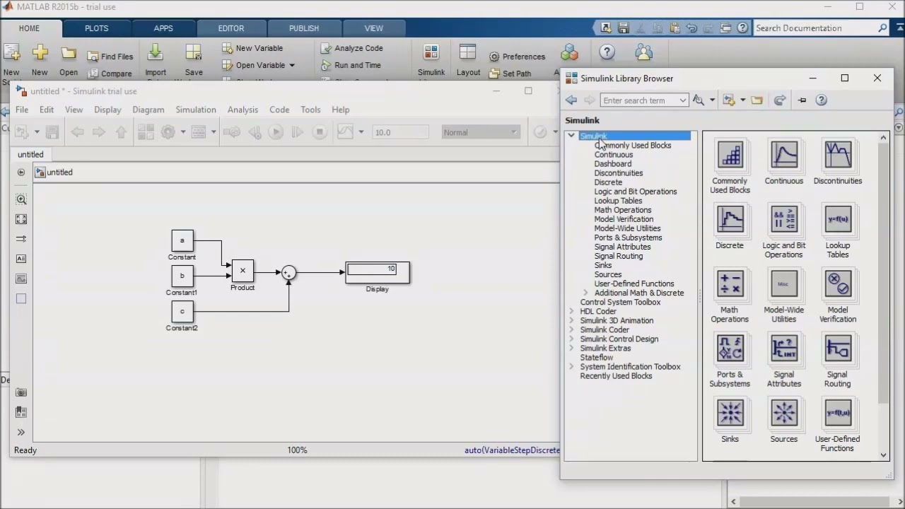 Matlab Scripting for Simulink
