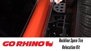 In the Garage™ with Performance Corner®: Go Rhino Rockline Spare Tire Relocation Kit