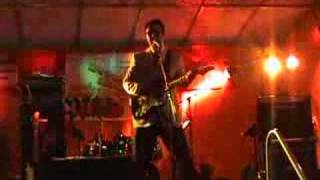 Buddy Holly Impersonator sings Carl Perkins Blue Suede Shoes