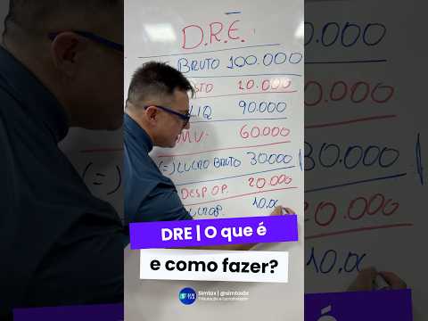 DRE passo a passo