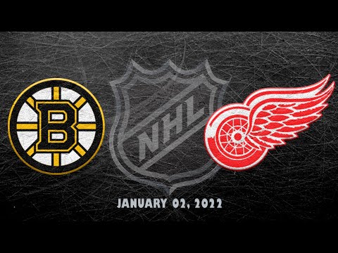NHL Bruins vs Red Wings | Jan.02, 2022
