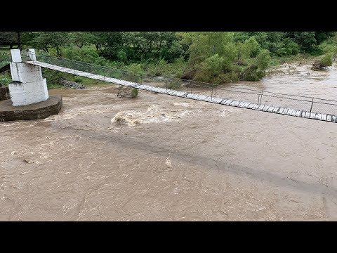 Presentandote, estas veas, imágenes del río ￼Santa Catarina Mita, Guatemala, ￼￼