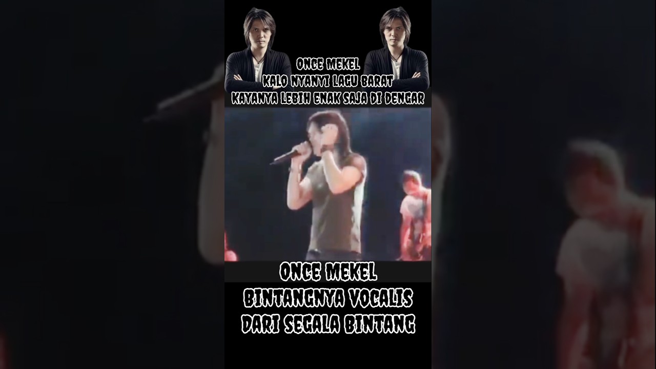Once Mekel Bintang nya Vocalis Dari Segala Bintang #sorts #once
