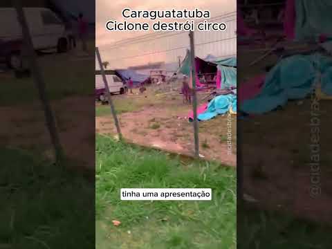 #caraguatatuba  #circo #ciclone #shorts #patatipatatá