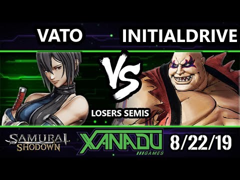F@X 316 SamSho - Vato (Shiki) Vs. Initialdrive (Earthquake) Samurai Shodown Losers Semis