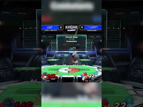 This is what happens when Rage Marth gets the Tippers! | Smash Bros Ultimate #shorts