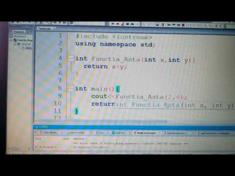 Functia cu Parametrii si Argumente