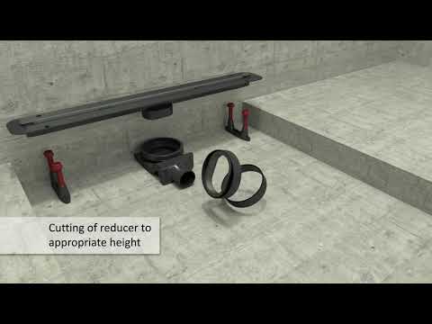 Щелевой душевой канал 85 см PESTAN Confluo Slim Line 13100035 - фото 2 - id-p427432764
