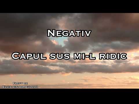 NEGATIV - Capul sus mi-l ridic (Elvis din Barbulesti)