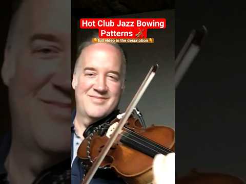 Jazz Violin Bowing Patterns & Techniques for Swing Feel