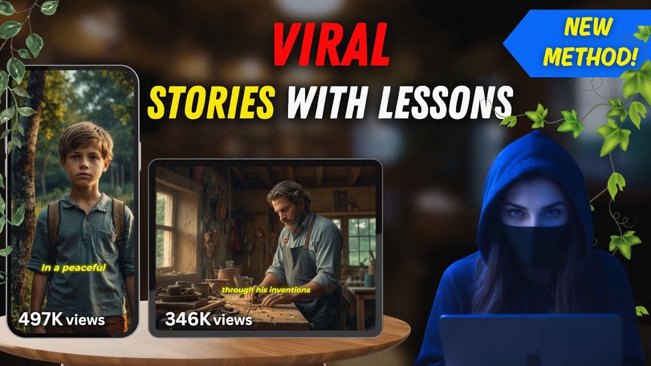 New Way to Make VIRAL motivational stories using AI