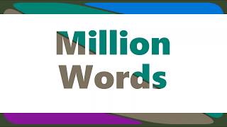 The Vamps - Million Words (Lyrics)