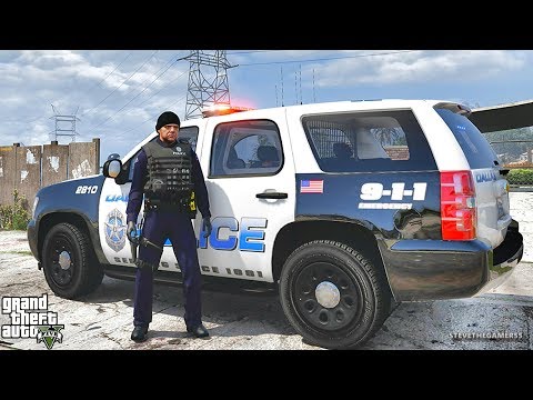 GTA 5 MODS LSPDFR 959  - DALLAS PD PATROL!!! (GTA 5 REAL LIFE PC MOD)
