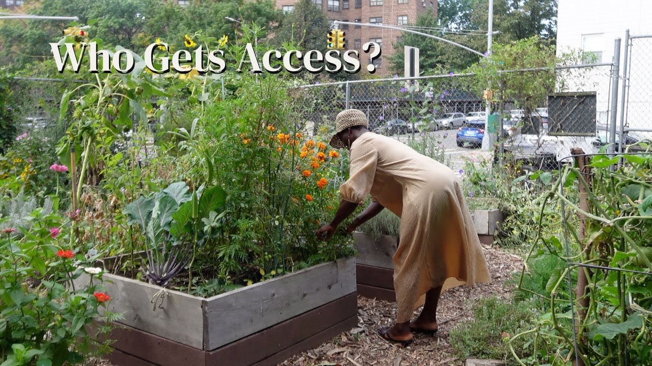 The Urban Garden Divide: Who Really Has Access to Community Gardens?