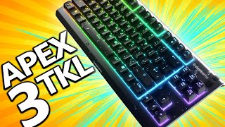 Steelseries Apex 3 TKL Gaming Keyboard Review