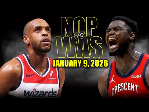 Washington Wizards vs New Orleans Pelicans Full Game Highlights – January 9, 2026 | NBA Season
