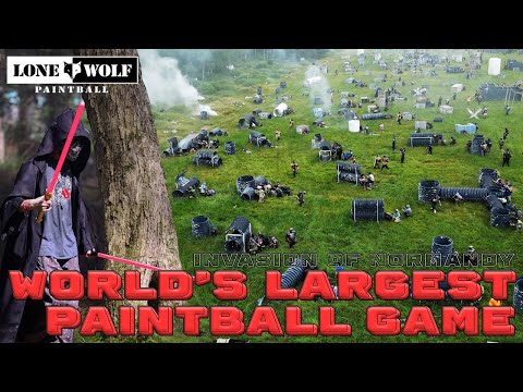 2023 Invasion of Normandy Highlight Video | World's Largest Paintball Game | Lone Wolf Paintball