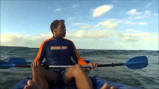 preview picture of video 'Pambula 2014 Kayak Eamon and Paul'