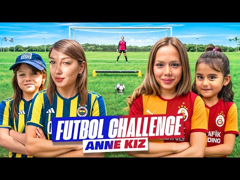ANNE KIZ FUTBOL CHALLENGE ! SÜRPRİZ ÖDÜLLÜ !? | Gamze Karta Sara Yılmaz