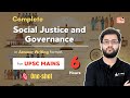 Social Justice And Governance In One Shot For UPSC Mains Dr UPSC S Mains Series