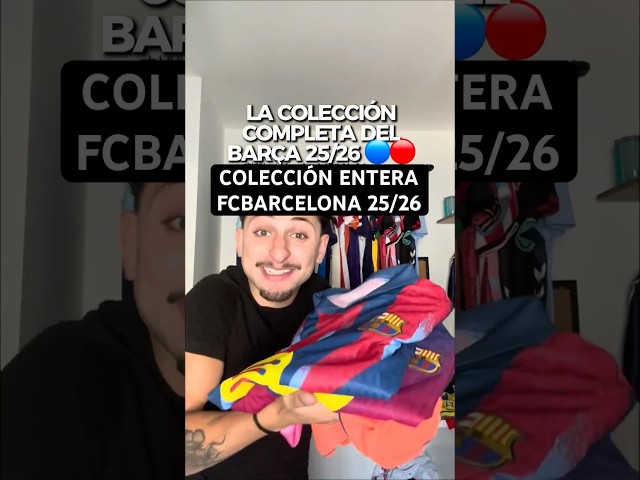 Vídeo relacionado con FC Barcelona FCB Camiseta 1a equipación 25-26 para Mujer - Réplica Oficial (FR/ES, Letras, M, Regular, Regular)