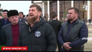 Рамзан Кадыров провел инспекцию масштабного строительства в Шали 