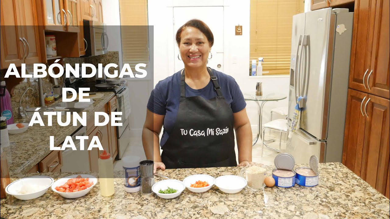 Albóndigas de Atún en LATAS y Salsa de Tomate| RECETA COMPLETA