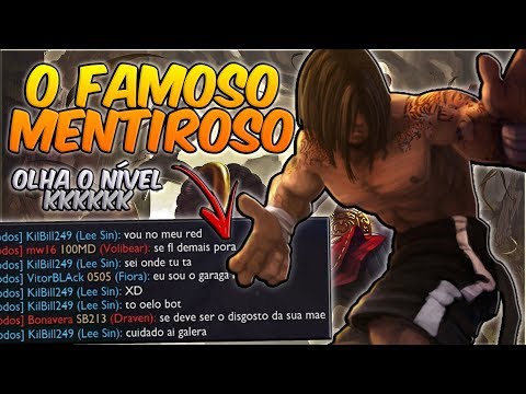 O FAMOSO MENTIROSO - PEGUEI A IDÉIA DOS INSCRITOS E DEU MUITO BOM! O TIME INIMIGO FICOU MALUCO!