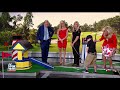 6 Yr Old Golf Prodigy Shows Off His Putting Skills On Portable Mini Golf Platform Fox News NYC 2018