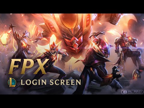 FPX, FunPlus Phoenix, Worlds 2019 Champion | Login Screen - League of Legends [4K 60fps Animated Spl