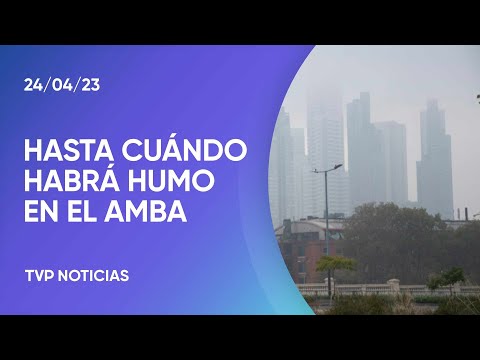 AMBA: el humo y olor a quemado podrían continuar hasta el martes