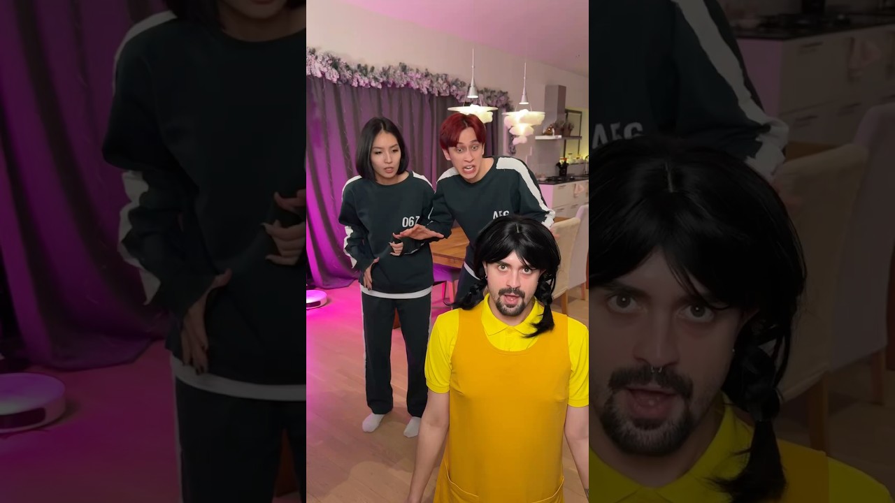 Squid Game hide & seek 🦑 #squidgame