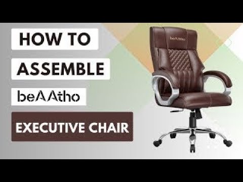 Premium Leatherette Executive Office Chair with Fixed Arms (Height Adjustable)