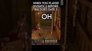 When you have played Divinity Original Sin 2 before starting Baldurs Gate 3