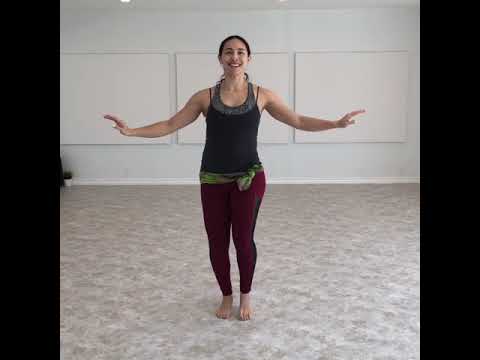 Belly Dance One Minute Drill - How to Drill Soft Versus Sharp - Samantha Karim
