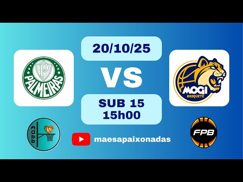 SUB-15 - FPB - 20/10/2025 - PALMEIRAS X MOGI DAS CRUZES