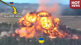 Russia-Ukraine War: Russia’s Iskander and Su-34 Crush Ukraine’s Armor Near Dnepropetrovsk!