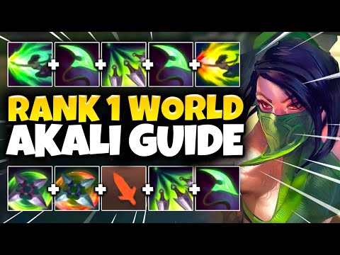 THE ULTIMATE SEASON 12 AKALI GUIDE | COMBOS, RUNES, BUILDS, ALL MATCHUPS - League of Legends